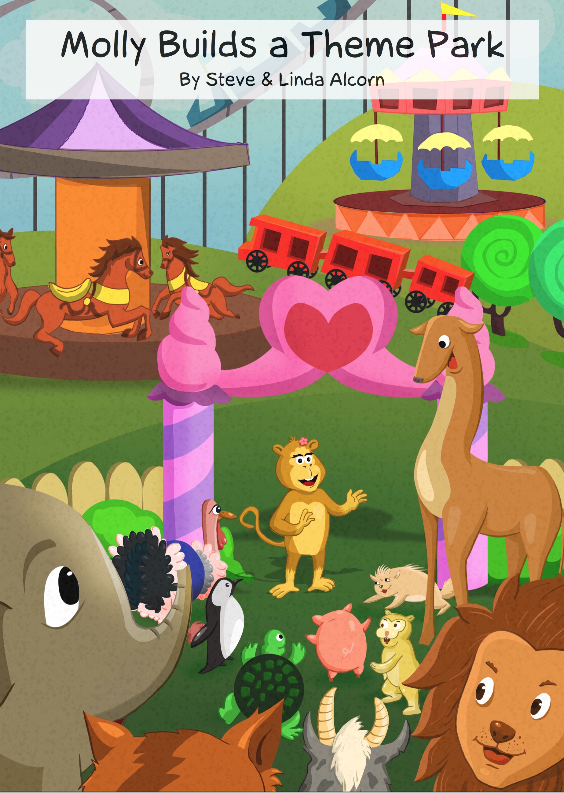 Molly Builds a Theme Park book cover