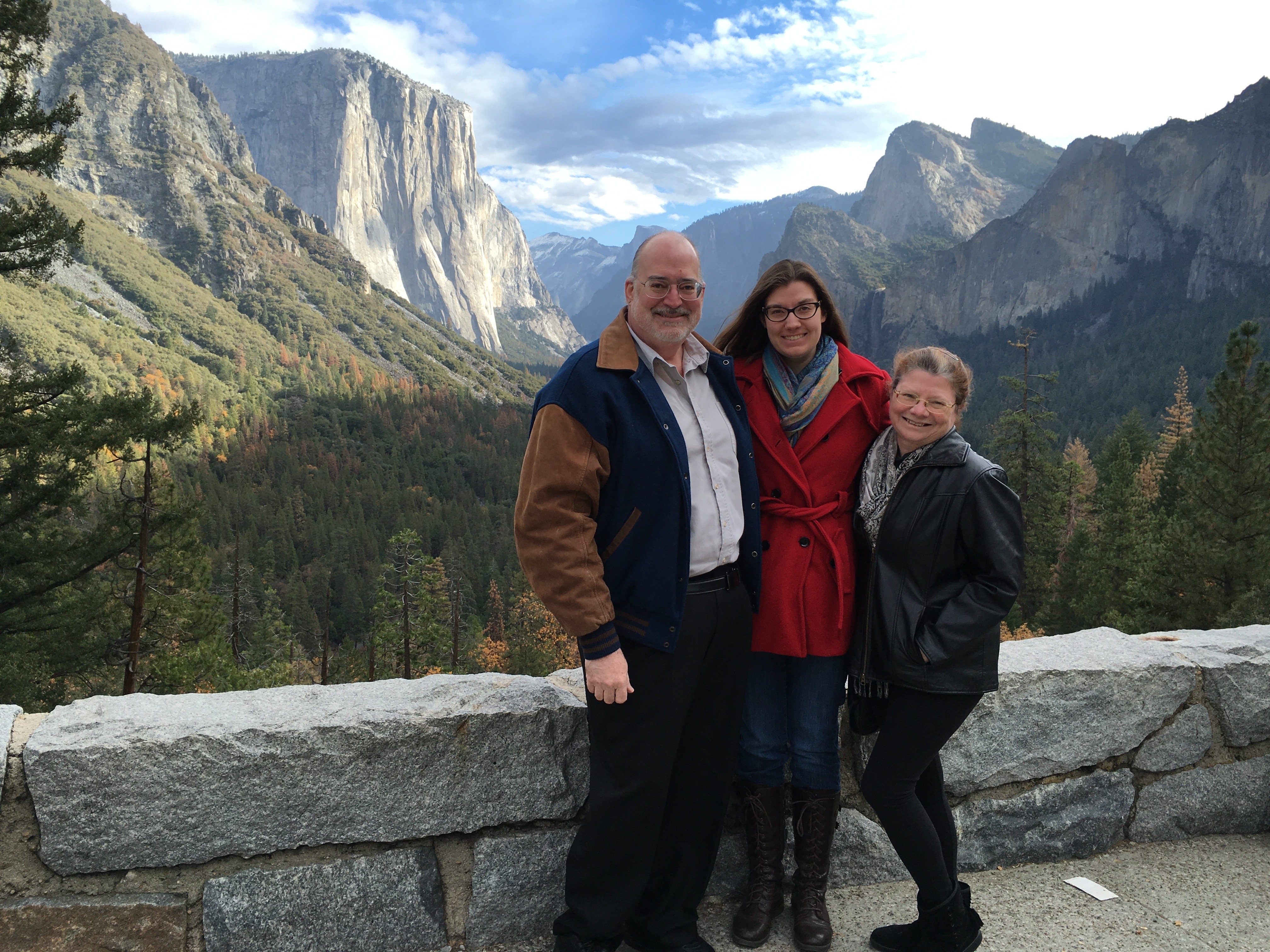 Family in Yosemite